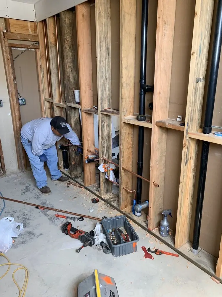 Commercial rough-in plumbing for Commercial Plumbing in Aldine